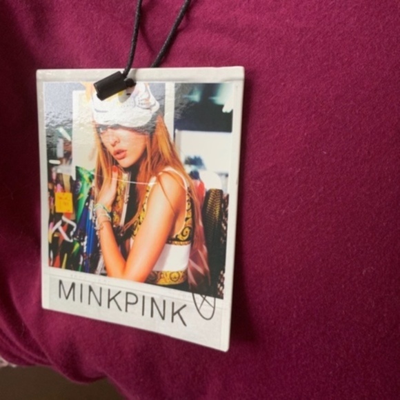 MINKPINK NWT Medium/Large Sleeveless Cardi Vest - Picture 8 of 10